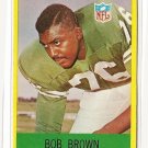 1967 Philadelphia (Philly) football card #135 Bob Brown EX/NM Philadelphia Eagles