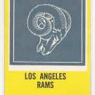1967 Philadelphia (Philly) football card #96 Los Angeles rams emblem EX