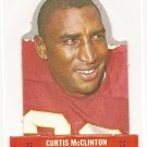 1968 Topps football card (No #) Curtis McClinton stand-up (missing border)