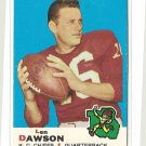 1969 Topps football card #20 Len Dawson EX Kansas City Chiefs