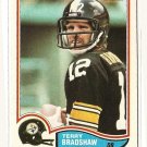 1982 Topps football card #204 Terry Bradshaw NM Pittsburgh Steelers