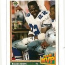 1991 Upper Deck football card #456 Emmitt Smith NM/M Team MVP