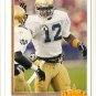 1991 Upper Deck football card #9 Ricky Watters NM/M Star Rookie
