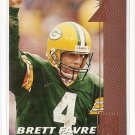 1997 Pinnacle football card #1 of 9 Brett Favre NM/M Quarterback Club
