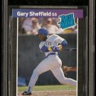 1989 Donruss baseball card #31 Gary Sheffield - Beckett graded 7 NM