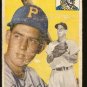 1954 Topps baseball card #11 Paul Smith F/G Pittsburgh Pirates