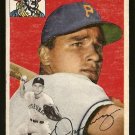 1954 Topps baseball card #16 Vic Janowicz G/VG Pittsburgh Pirates