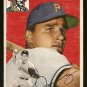 1954 Topps baseball card #16 Vic Janowicz G/VG Pittsburgh Pirates