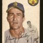 1954 Topps baseball card #63 Johnny Pesky F/G Detroit Tigers