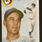 1954 Topps baseball card #55 (C) Frank Cavarretta good condition Chicago Cubs