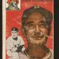 1954 Topps baseball card #75 Fred Haney F/G Pittsburgh Pirates