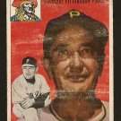 1954 Topps baseball card #75 (B) Fred Haney F/G Pittsburgh Pirates