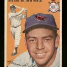 1954 Topps baseball card #54 (B) Vern Stephens G/VG Baltimore Orioles
