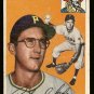 1954 Topps baseball card #84 Dick Cole VG Pittsburgh Pirates