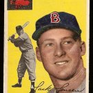 1954 Topps baseball card #80 (B) Jackie Jenson G+ Boston red Sox
