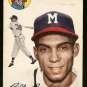 1954 Topps baseball card #109 Bill Burton VG Milwaukee Braves