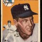 1954 Topps baseball card #105 Andy Carey G/Vg New York Yankees