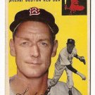 1954 Topps baseball card #93 (B) Sid Hudson VG Boston red Sox