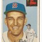 1954 Topps baseball card #144 (C) Bill Werle VG Boston red Sox