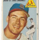 1954 Topps baseball card #142 Tom Poholsky VG St. Louis Cardinals