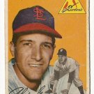 1954 Topps baseball card #151 Alex Grammas F/G St. Louis cardinals