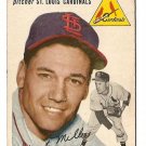 1954 Topps baseball card #164 (B) Stu Miller good condition St. Louis Cardinals