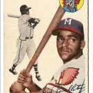 1954 Topps baseball card #165 Jim Pendleton VG+ Milwaukee Braves
