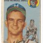 1954 Topps baseball card #181 Mel Roach good condition Milwaukee braves