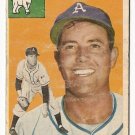 1954 Topps baseball card #168 Morrie Martin good condition Philadelphia Athletics