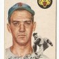 1954 Topps baseball card #197 Schoolboy Rowe good condition Detroit Tigers