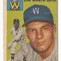 1954 Topps baseball card #185 (B) Chuck Stobbs good condition Washington Senators