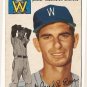 1954 Topps baseball card #189 Bob Ross good condition Washington Senators