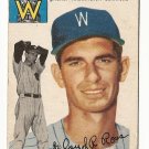 1954 Topps baseball card #189 (B) Bob Ross G/VG Washington Senators