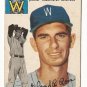 1954 Topps baseball card #189 (B) Bob Ross G/VG Washington Senators