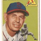 1954 Topps baseball card #237 Mike Ryba EX St. Louis cardinals