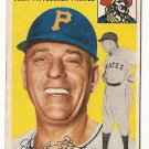 1954 Topps baseball card #213 (B) Jerry Lynch fair condition Pittsburgh Pirates