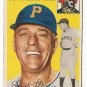 1954 Topps baseball card #213 (B) Jerry Lynch fair condition Pittsburgh Pirates