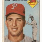 1954 Topps baseball card #212 (B) Mickey Micelotta G/VG Philadelphia Phillies