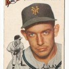 1954 Topps baseball card #225 (B) Don Liddle VG New York Giants