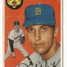 1954 Topps baseball card #224 Dick Weik good condition Detroit Tigers
