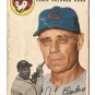 1954 Topps baseball card #243 (B) Ray Blades fair condition Chicago Cubs