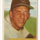 1954 Bowman baseball card #30 Del Rice VG