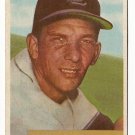 1954 Bowman baseball card #30 (B) Del Rice G/VG