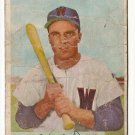 1954 Bowman baseball card #72 (B) Eddie Yost - fair