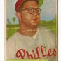 1954 Bowman baseball card #63 Earl Torgson - good