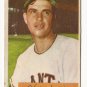 1954 Bowman baseball card #57 (B) Hoyt Wilhelm G/VG