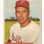 1954 Bowman baseball card #79 Curt Simmons VG