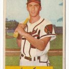 1954 Bowman baseball card #80 Johnny Logan VG