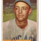 1954 Bowman baseball card #109 Roy Smalley - good