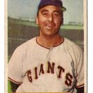 1954 Bowman baseball card #105 Sal Maglie - good
